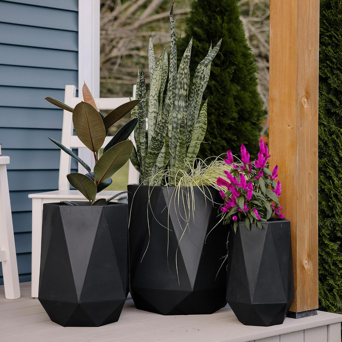Black Planter Accessories