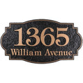 Custom House Number Address Plaque