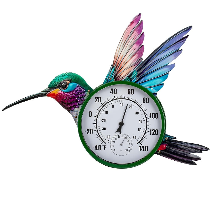 Large Wall Thermometer Hygrometer Indoor Outdoor