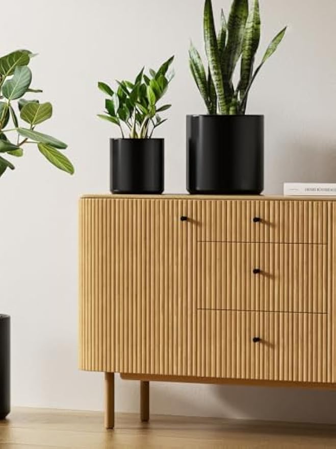 Set of 3 Cylinder Plant Pots