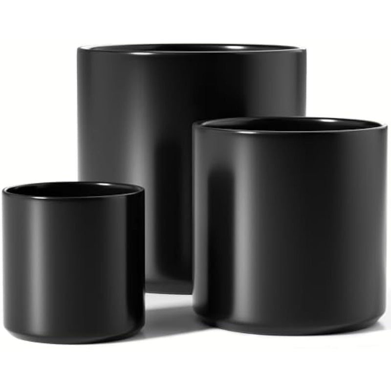 Set of 3 Cylinder Plant Pots