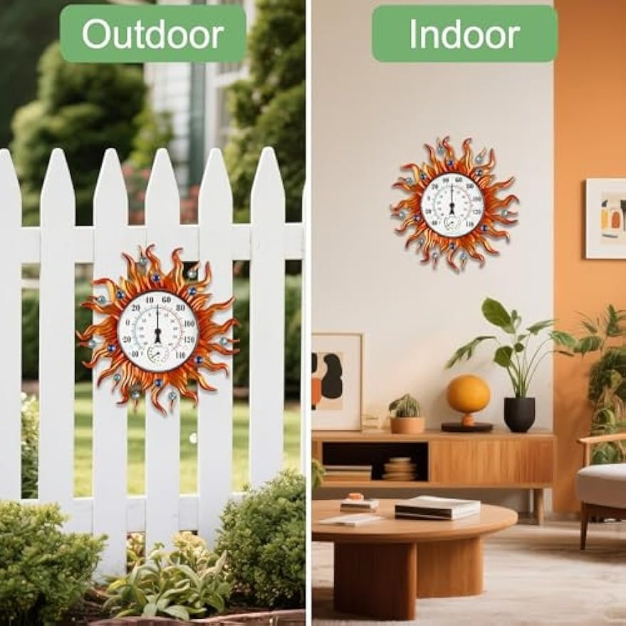 Mounted Indoor Outdoor Thermometer