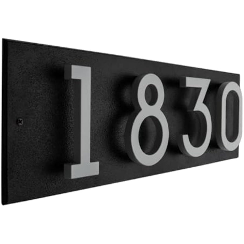 Floating Horizontal Address Wall Plaque